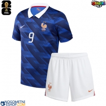 Otroški Nogometni dresi Francija Marcus Thuram #9 Domači SP 2026 Kratek Rokav (+ Kratke hlače)